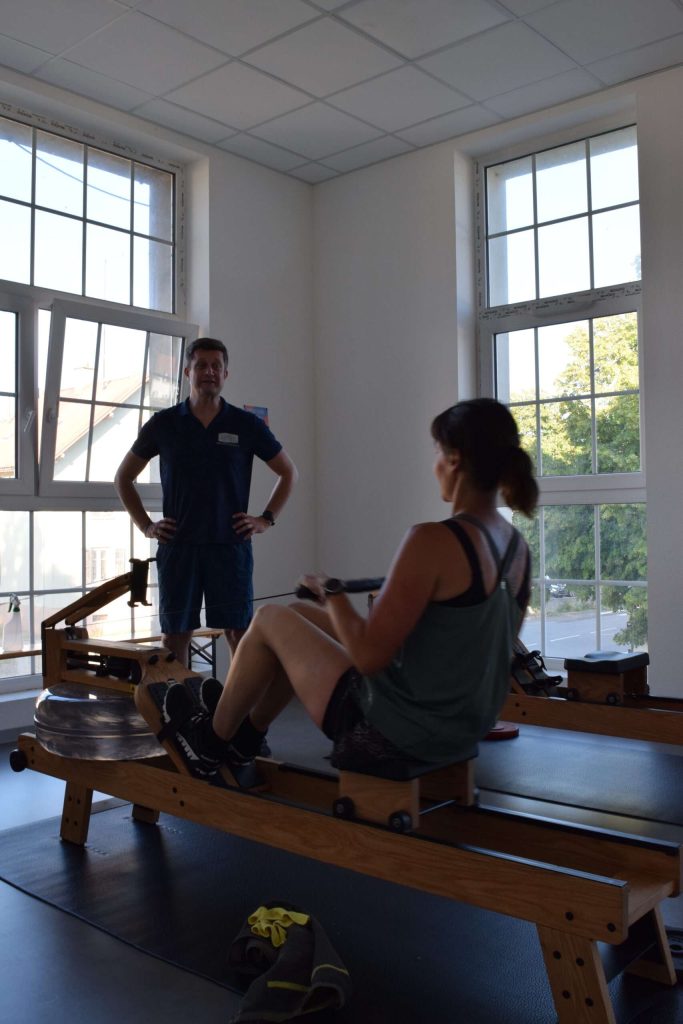 Entraînement en salle de sport